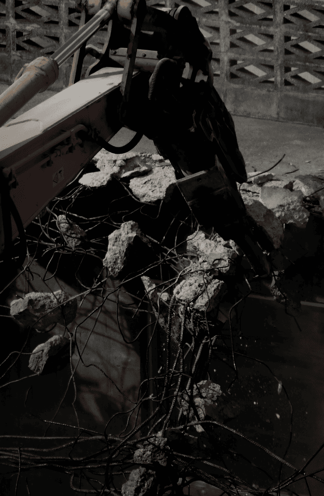 一棟一棟に、誠実な解体工事を。